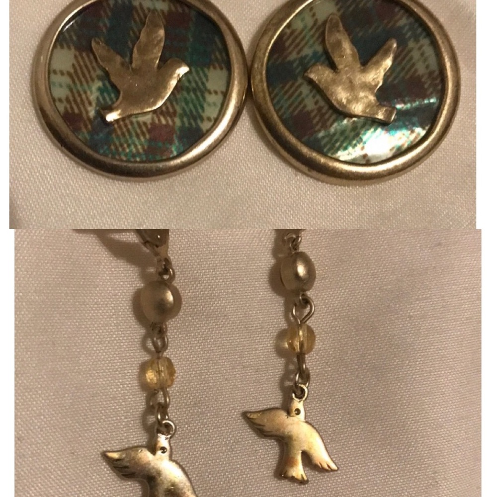 Lot of 2 Earrings bohm in motion